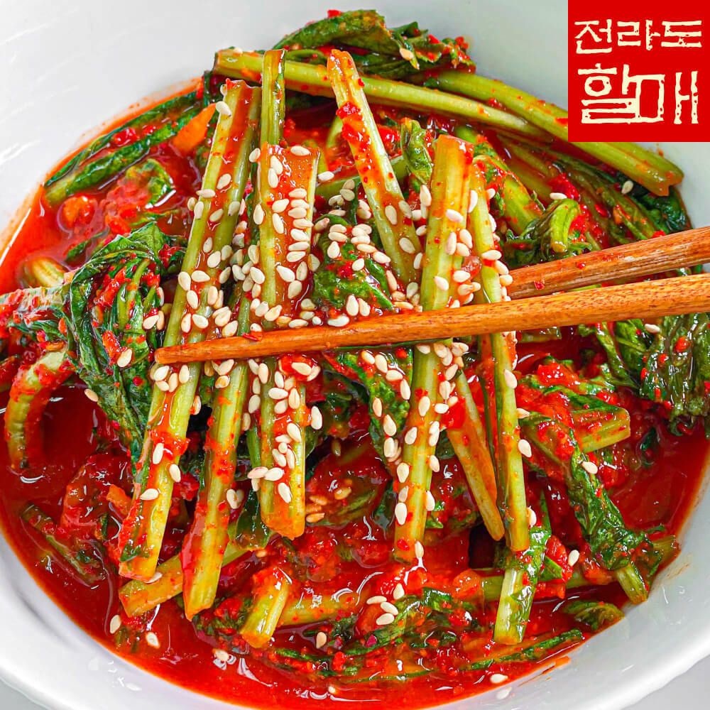 (현대Hmall) 전라도할매 국내산 원재료 100%  프리미엄 열무김치 3kg