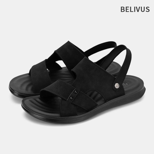 (주)빌리버스협력업체 빌리버스 남성 샌달 캐주얼 여름 휴양지 슬리퍼 VM538