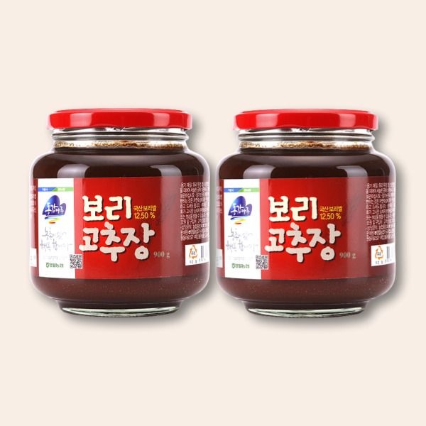 영월농협 동강마루 보리고추장 900g x 2병
