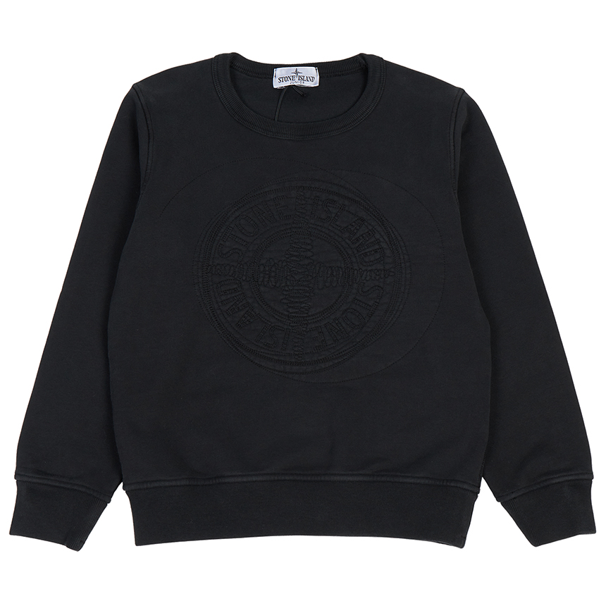 스톤아일랜드 주니어 STONE ISLAND KIDS 기모 맨투맨 791662320 V0029 14A (성인착용가능)