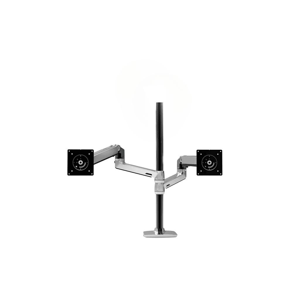 Ergotron  LX 듀얼모니터거치대 45-549-026 실버