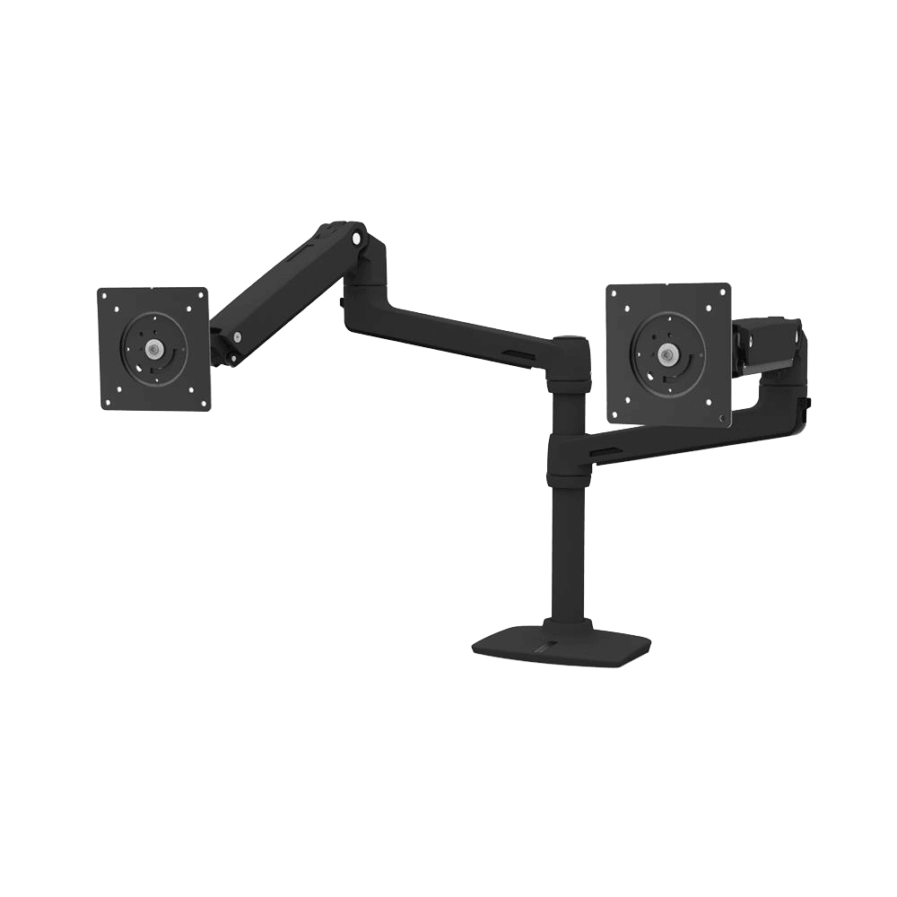 어고트론 LX 듀얼 모니터암 45-492-224 블랙