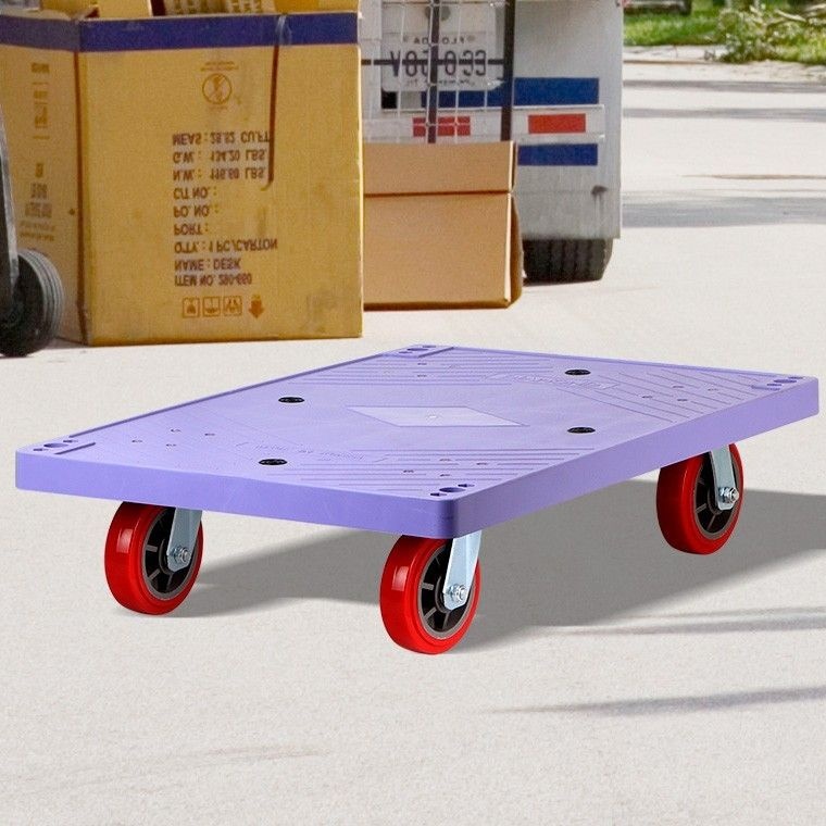퍼플사각달리특대 물류센타 산업용카트 업소용핸드카 이삿짐구르마