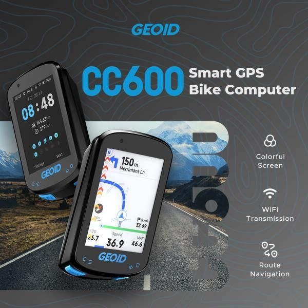 자전거속도계 싸이클속도 GPS속도 GEOID CC600 경로 탐색 자전거 GPS 컴퓨터 11개