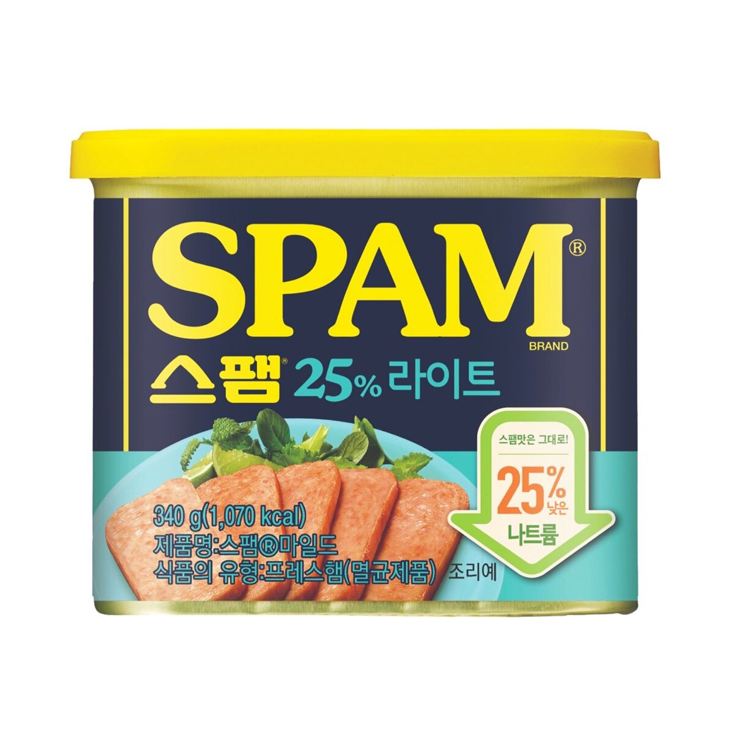 [온누리상품 상생페이백] CJ 백설 스팸 마일드 340g