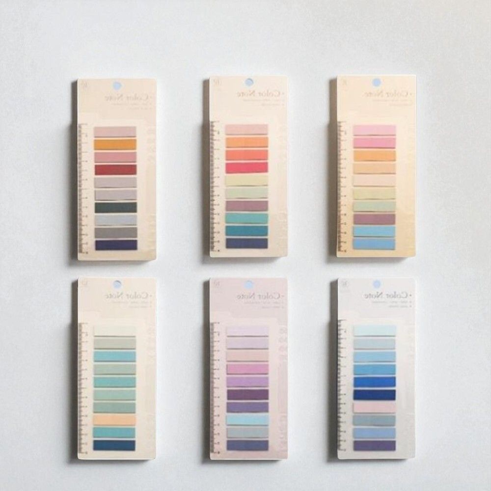 [먼지네스토어 협력사]공부 할 때 페이지 찾기 쉬운 컬러 책갈피 스티커 정리용