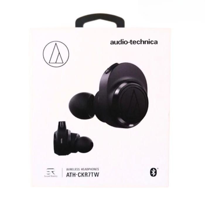 [해외] 오디오테크니카 블루투스 무선 이어폰 audio-technica ATH-CKR7TW BK