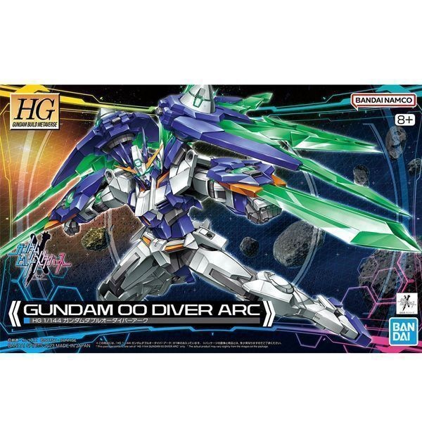 [해외] 반다이 HG HGBM 건담 더블오 다이버 아크 1/144 ( 빌드 메타버스 )
