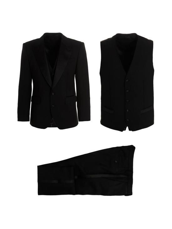 돌체앤가바나 23SS 돌체앤가바나   남성 에센셜 수트 자켓 GKPUMTFUBE7N0000 Black BPG