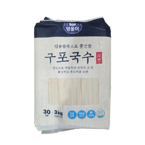 방울이 구포국수 소면 3kg x 1개