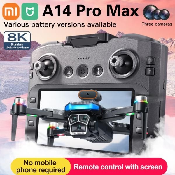 [해외] 샤오미 A14 PRO MAX 드론 브러시리스 8K 3HD 카메라 화면