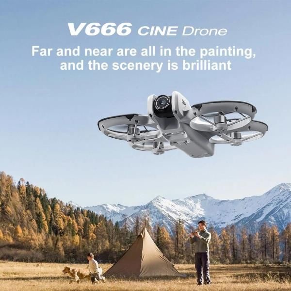 [해외] 샤오미 V666 드론 8K WIFI 5G 장애물 회피 브러시리스 고도