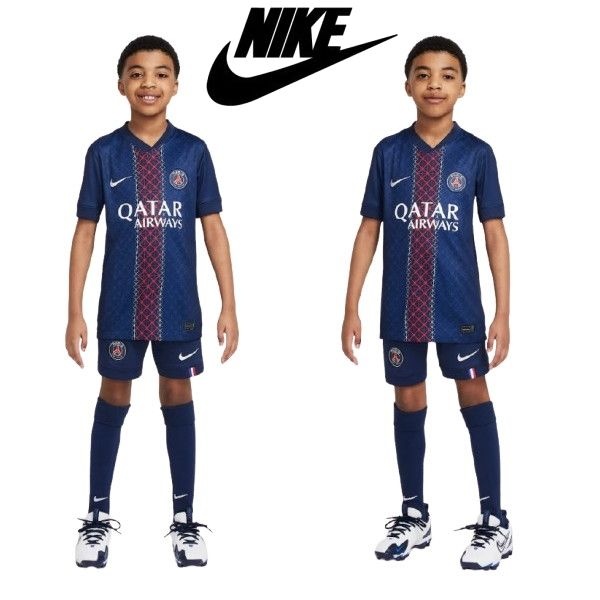 [롯데백화점] 나이키 키즈 나이키키즈 PSG 파리셍제르망 축구유니폼 홈 스타디움 세트 HJ5596 HJ5293 LE1219738135