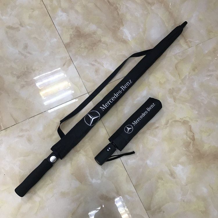 메르세데스 벤츠 벤츠우산 자동 접이식 3단 고급 로고 골프 장우산