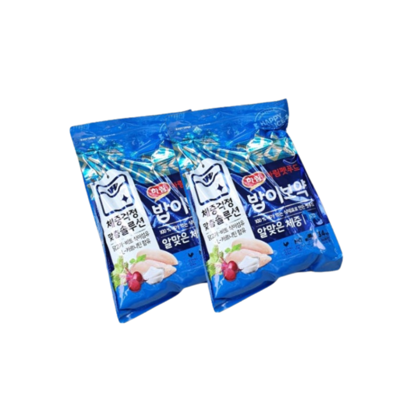 하림펫푸드 전연령 밥이보약 알맞은 체중 강아지사료 3.4kg 2개