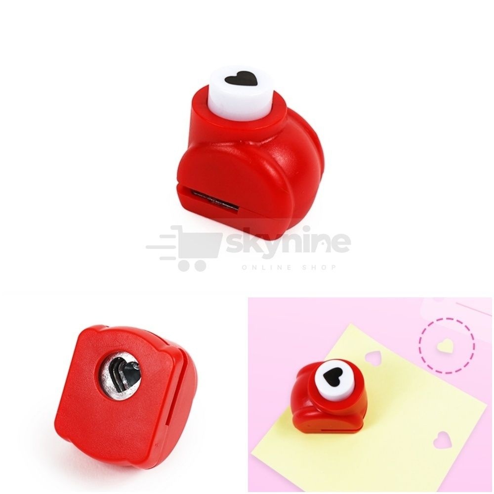 [스카이나인협력사]SKY9 미니 하트 펀칭기 모양내기 타공기 문구용품