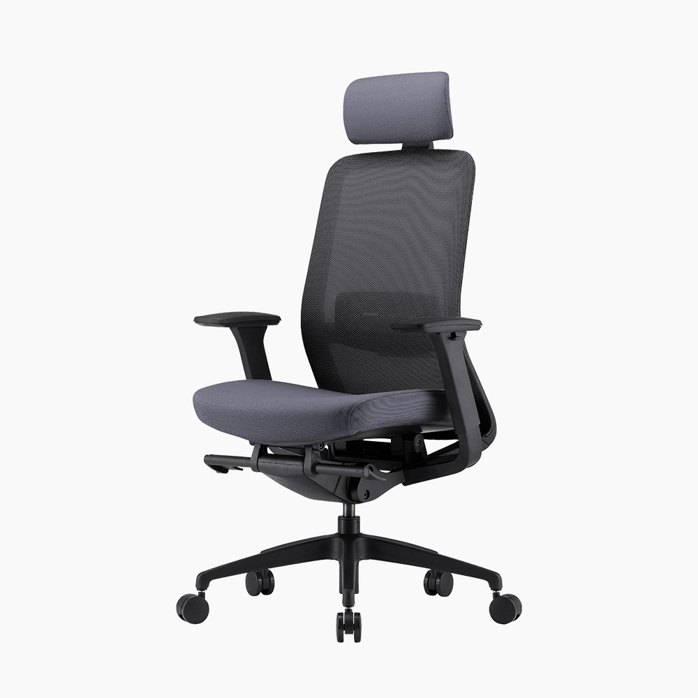 라보 코어 컴퓨터 사무용 학생 책상 의자 LC11MPAKS (블랙/화이트)