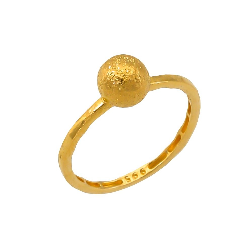 한국귀금속보석거래소] 24K 순금 반지 슬림 통통 볼 1.875g