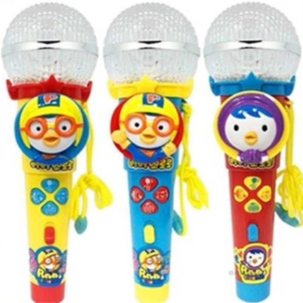 여유로미 뽀로로 팡팡마이크 노래 나오는 장난감 아기마이크장난감 실감나는