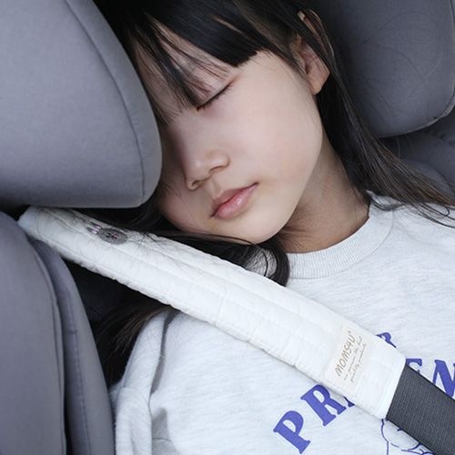 맘스포유 M4U 맘스포유 누빔 자동차 어린이 주니어 카시트 안전벨트 커버 쿠션