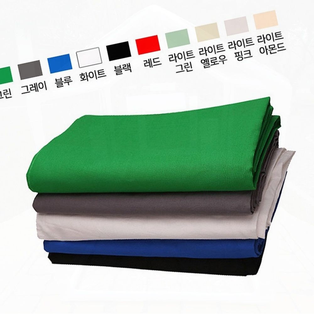 배경천 크로마키 촬영용 스튜디오 무대 사진촬영 영상제작