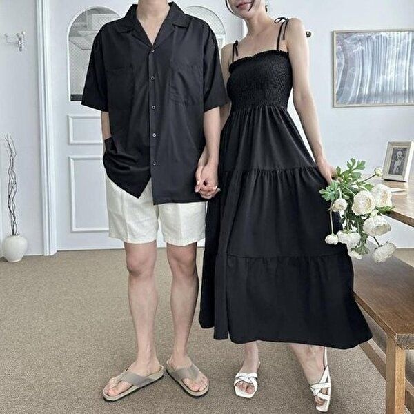 [셀러허브 패션][JHQS45QV_53DR]바넬 남녀 비치 썸머룩 남성 비 SD240616