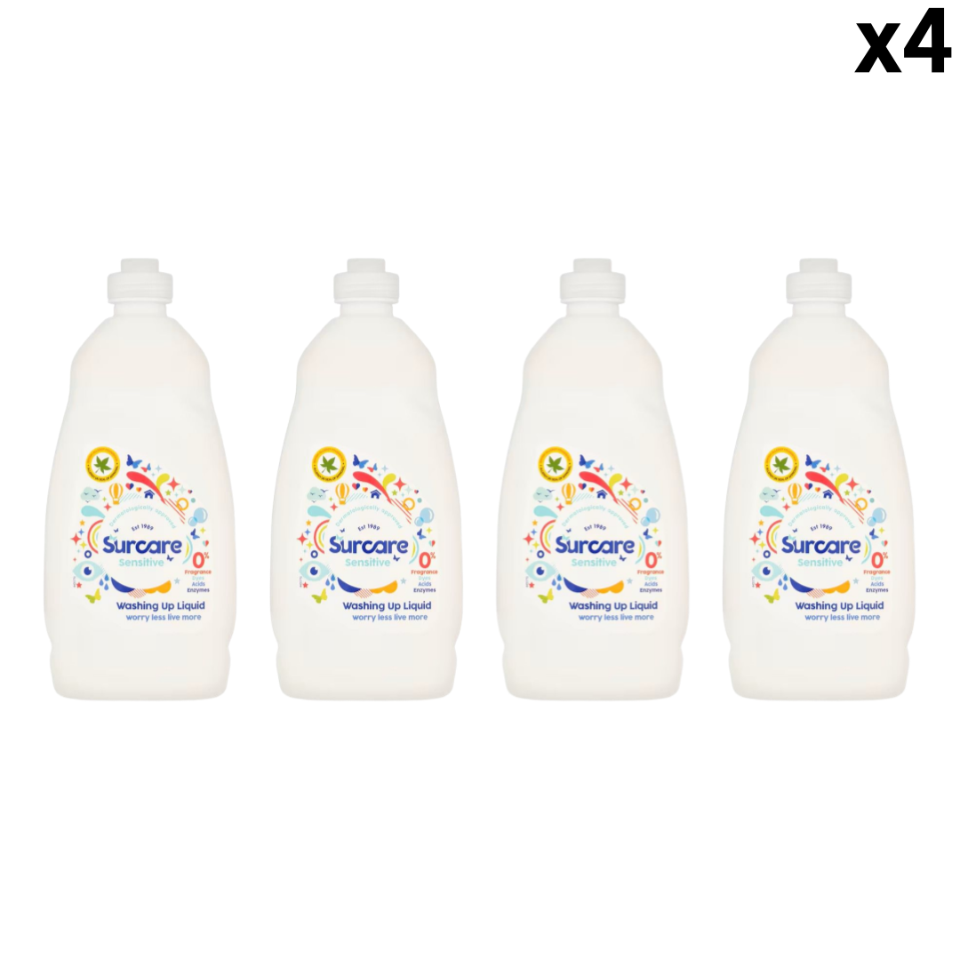 [해외] Surcare 설케어 무향 주방세제 450ml x4