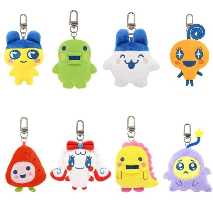 일본 다마고치 미니미니 치비 마스코트 키홀더 (8종중 랜덤1P)