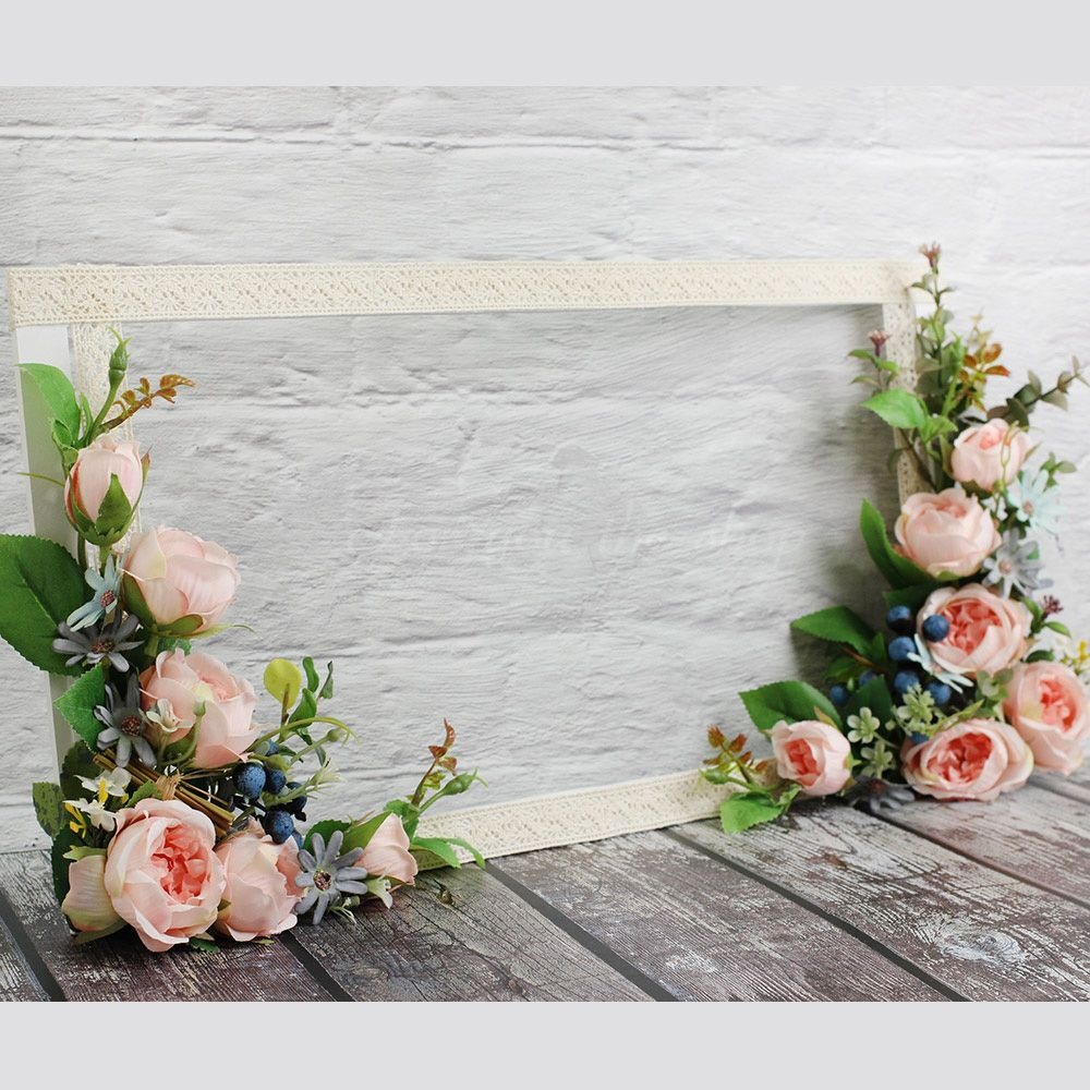 부부형 봉장미열매 장식 부부단 납골당 리스 꾸미기 봉안당 추모꽃 납골함 조화 포유더샵