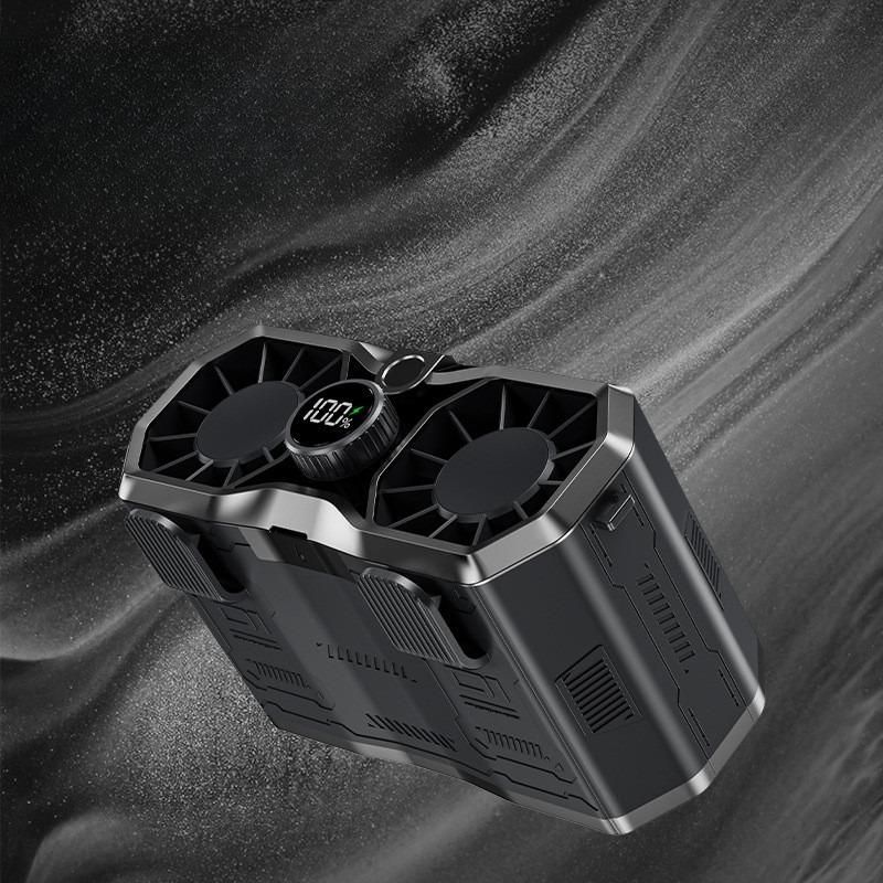 [해외] 휴대용 미니선풍기 허리걸이형 무소음 초강력 바람 휴대성 좋은 여름용품 클립형 디자인 여행용 시원한 바람