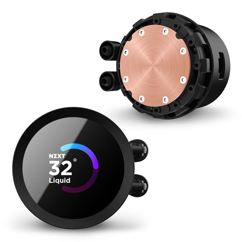 NZXT KRAKEN 360 RGB 블랙 크라켄 3열 수랭쿨러 인텔 AMD CPU용 RGB 수냉쿨러 6년보증 TFT패널 PWM제어 360mm 국내정품