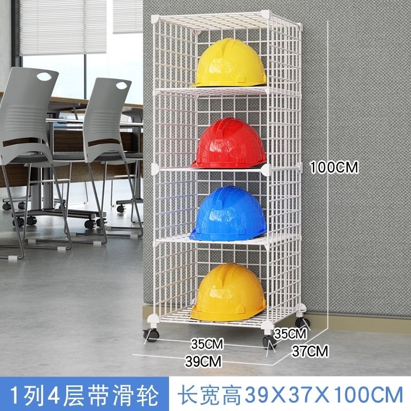 리파인직구협력업체 [해외] 공장 안전모 거치대 랙 배치 이동식 건설 현장 프로젝트 헬멧 보관 캐비닛 진열대 선반