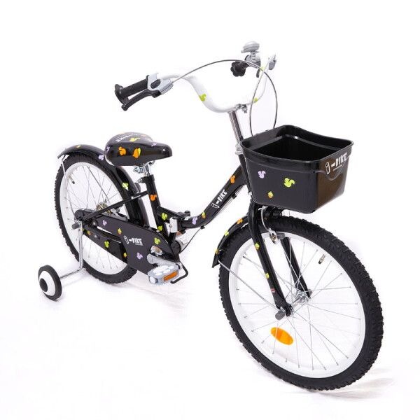 TIANJINFUJI-TABICYCLECO.,LTD 삼천리자전거 [삼천리자전거] 삼천리 아이바이크 18인치 블랙 접이식 보조바퀴자전거 체인자전거