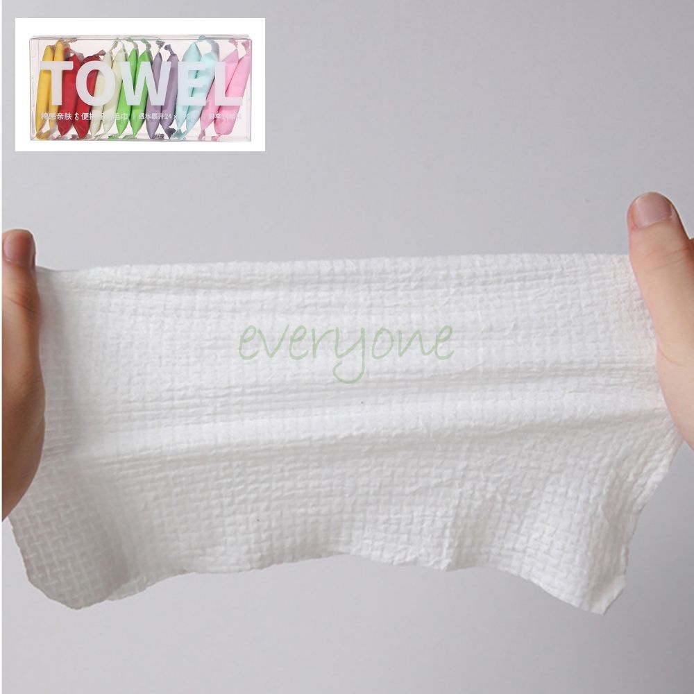 [셀링온(OEM)]일회용 압축 수건 타올 14P 손수건 여행 출장 마사지 피부샵
