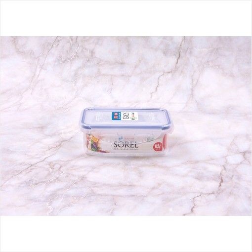 키친아트 소렐 밀폐용기 직사각 0.5L 비스프리 반찬통 김치통
