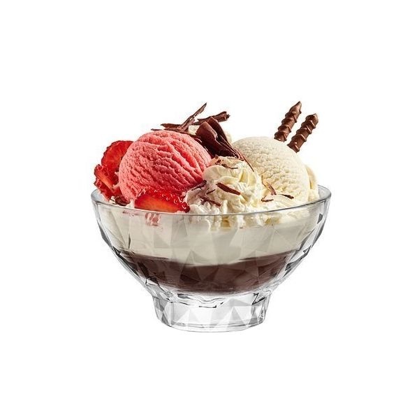 보르미올리 다이아몬드 미니디저트볼220ml 1p 빙수볼 아이스크림