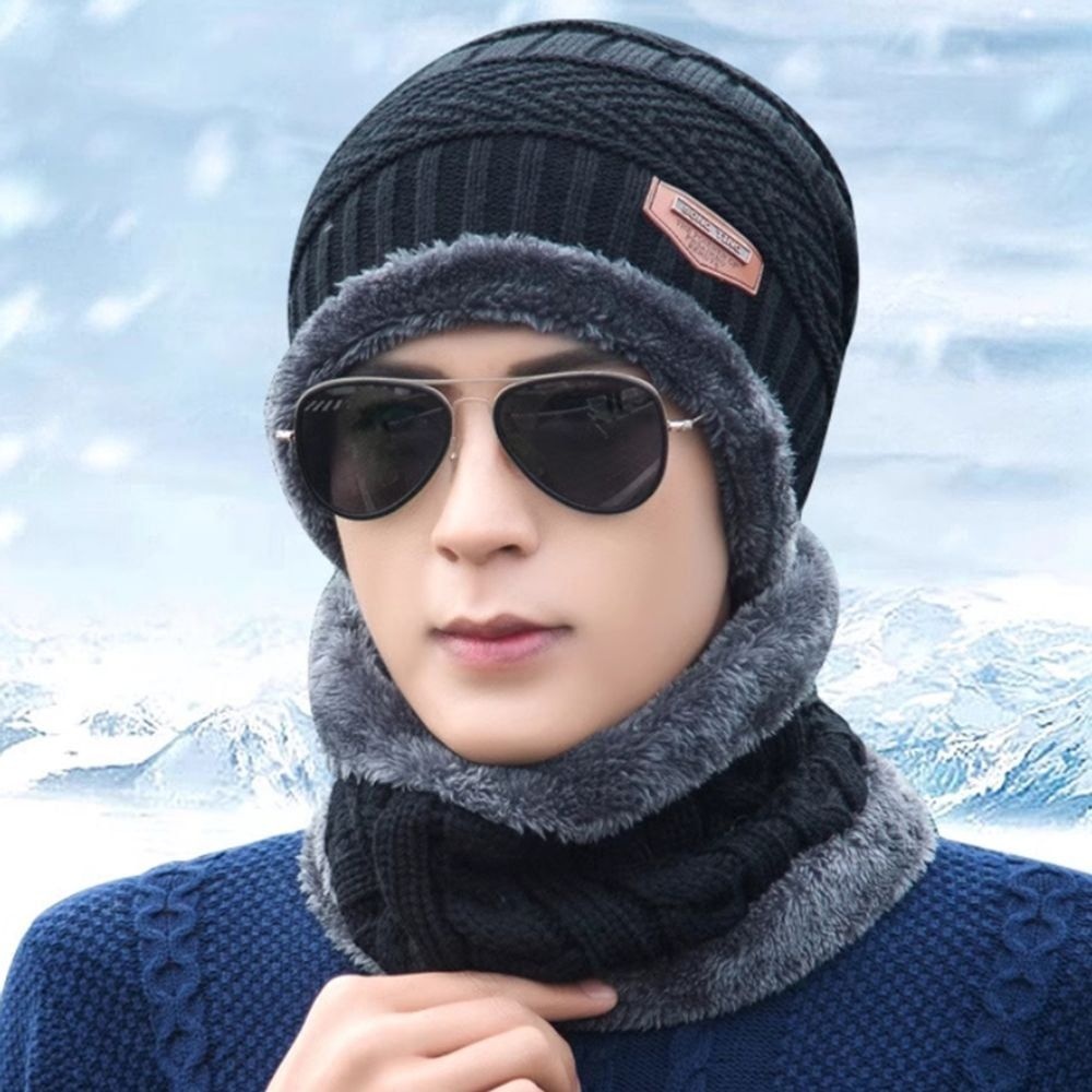 [오늘출발] 비니모자 넥워머 세트 겨울 스포츠 방한 털모자