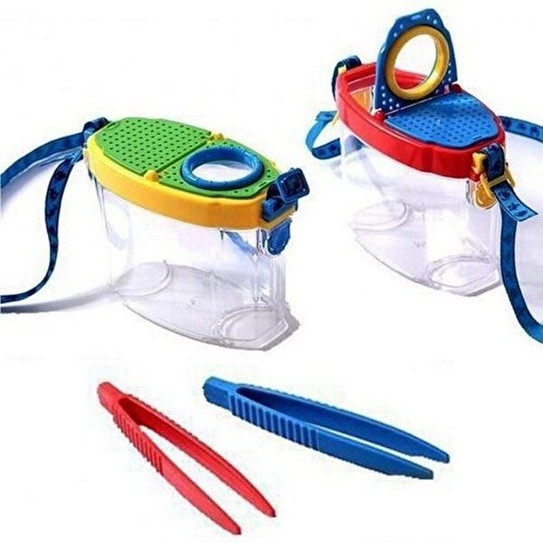 [셀러허브 1]JU 휴대용 어린이 채집도구세트 돋보기 집게 포함 곤충 식물 생물 관찰학습 필수품