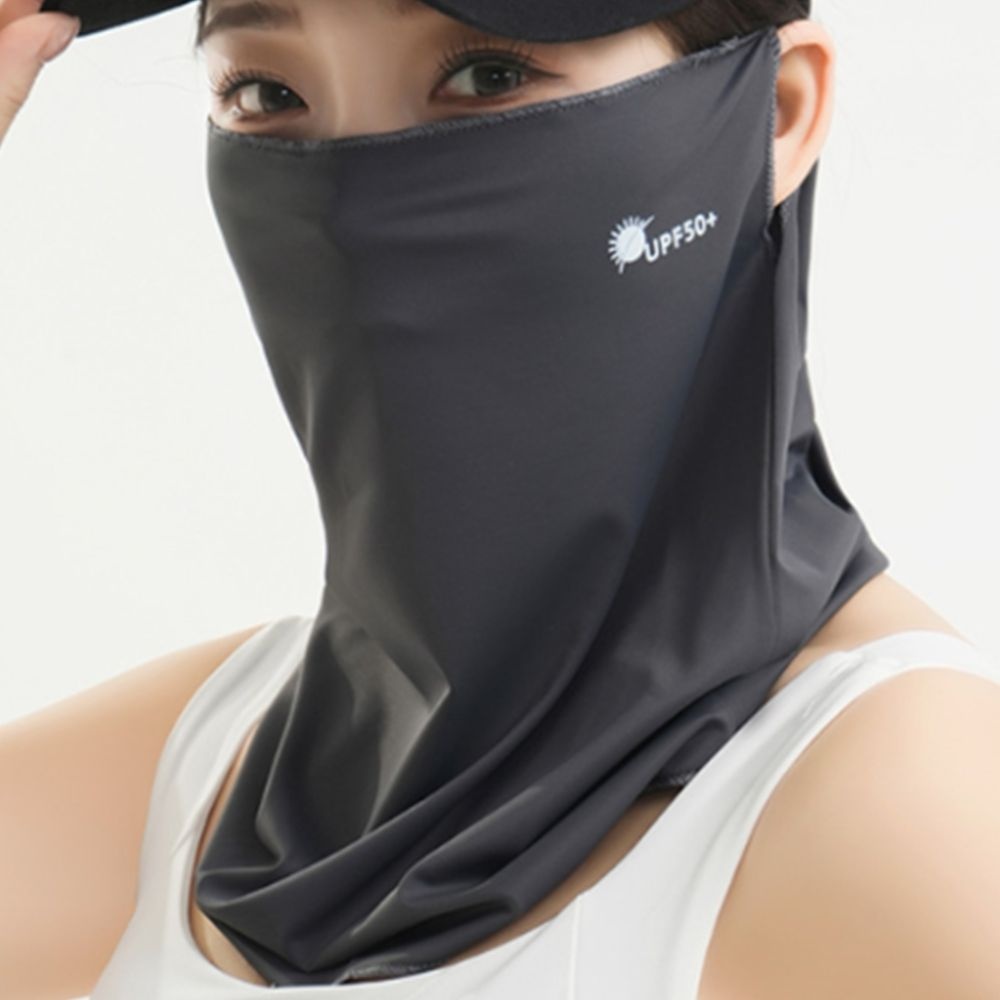 uv자외선차단마스크 쿨 냉감 얼굴햇빛가리개 편한귀걸이형 골프 자전거 등산 러닝마스크