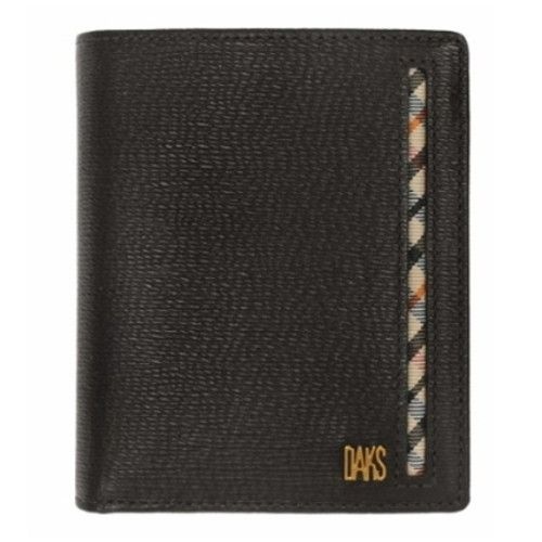 [롯데백화점] 닥스 ACC [본점][선물포장/쇼핑백동봉] 브라운 가죽 골드로고 중지갑 DBWA2F913W3