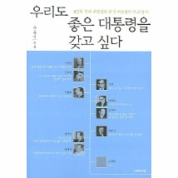 사람과책 우리도 좋은 대통령을 갖고 싶다