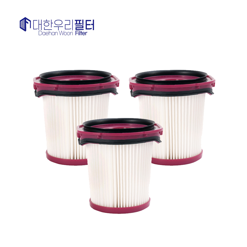 대한우리필터 샤크 에보파워 무선청소기 NEO+ LC351KR 호환 필터 3개
