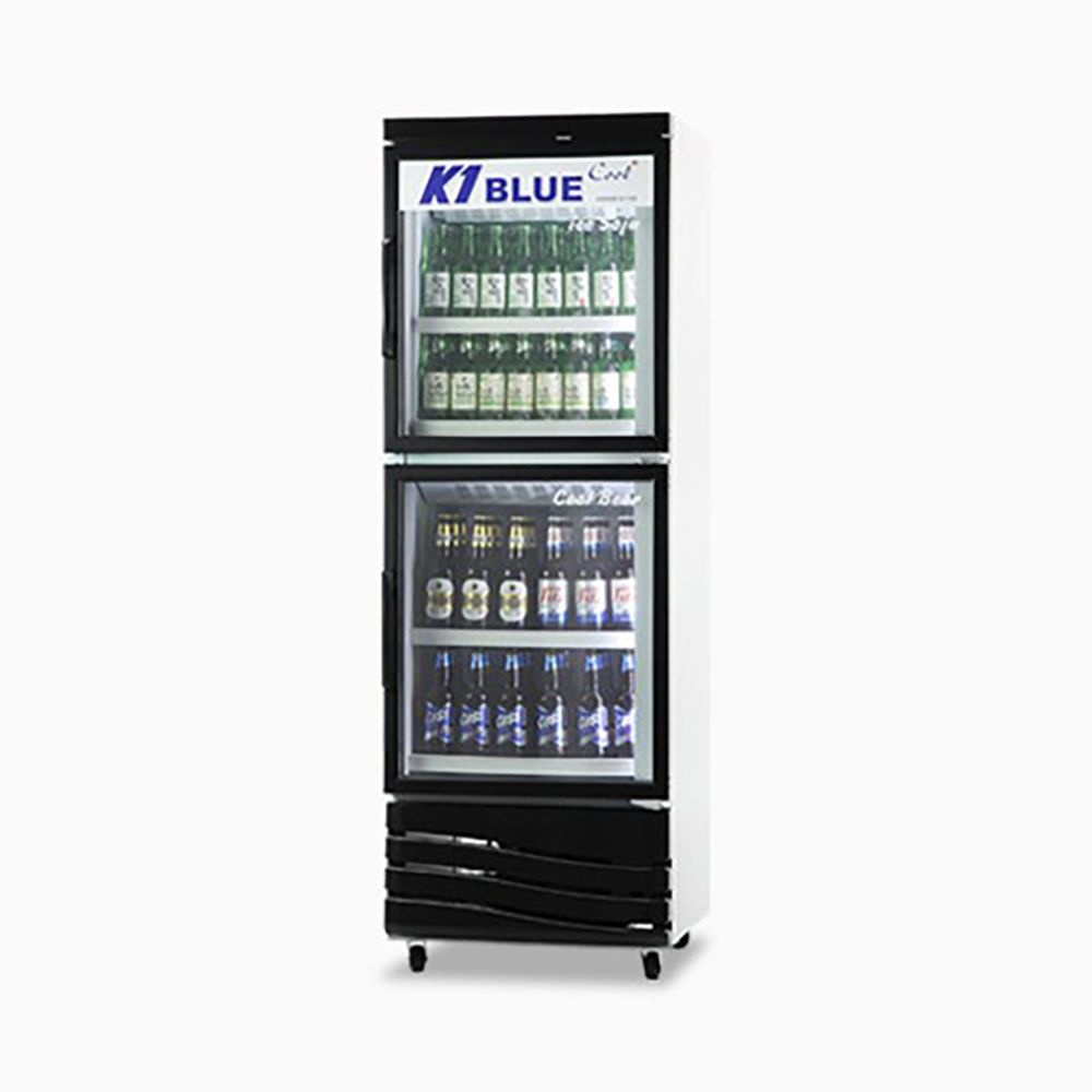 K1 BLUE KSR 465FRDR 술장고 음식점 이동식 바퀴 냉장쇼케이스 냉동고 겸용