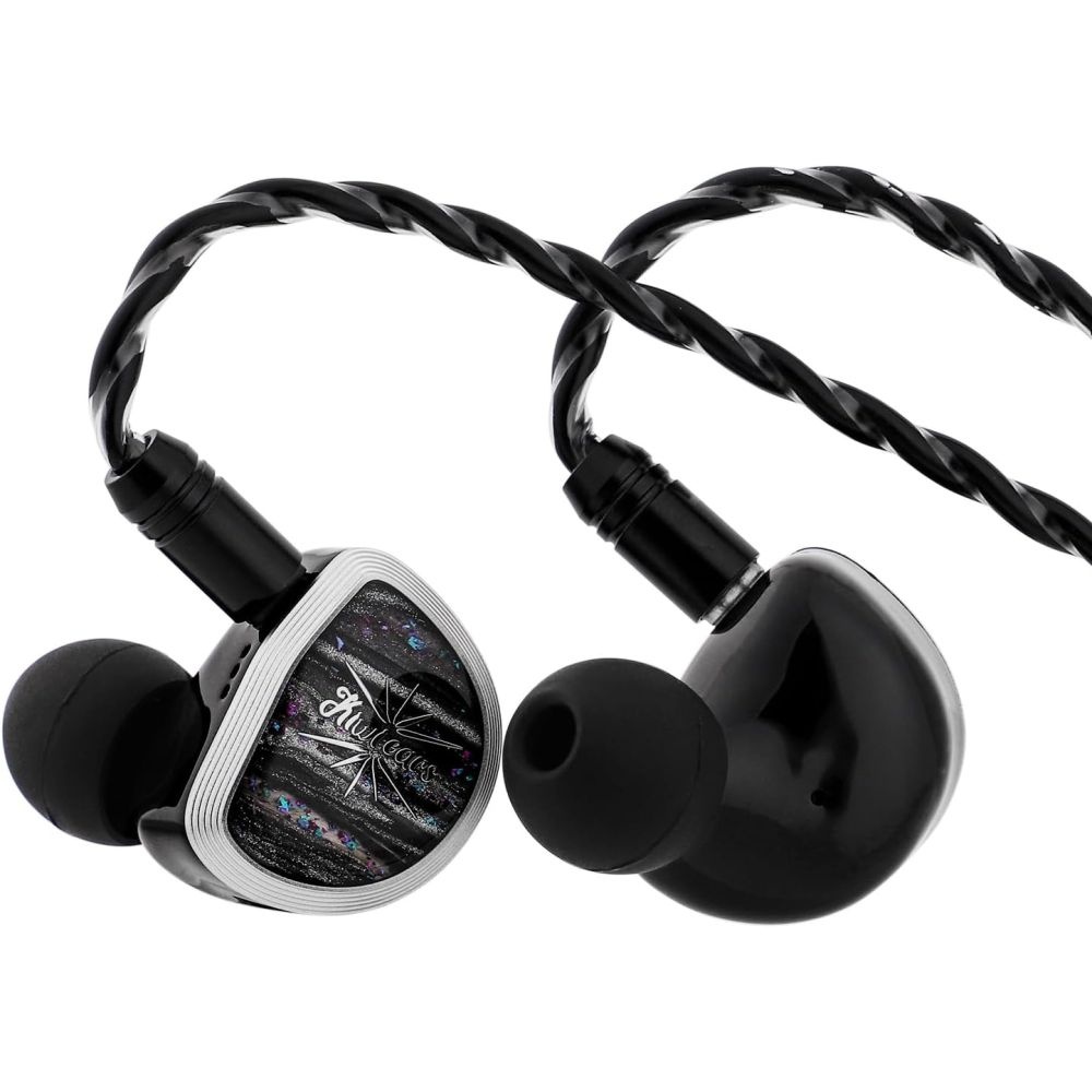 [해외] 키위이어스 에테르 15.3mm HiFi 유선 이어버드 분리형 2핀 케이블 게이밍 이어폰