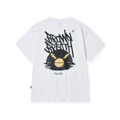 ★BROWNBREATH★ DONT MESS TEE WHITE 화이트브레스 : 롯데ON