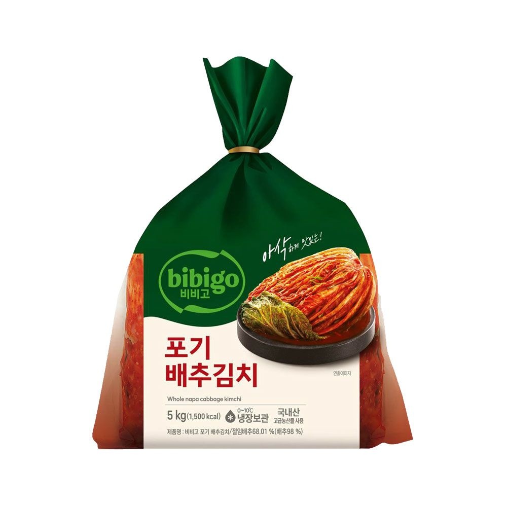 CJ제일제당 비비고 포기배추김치 5kg x1개