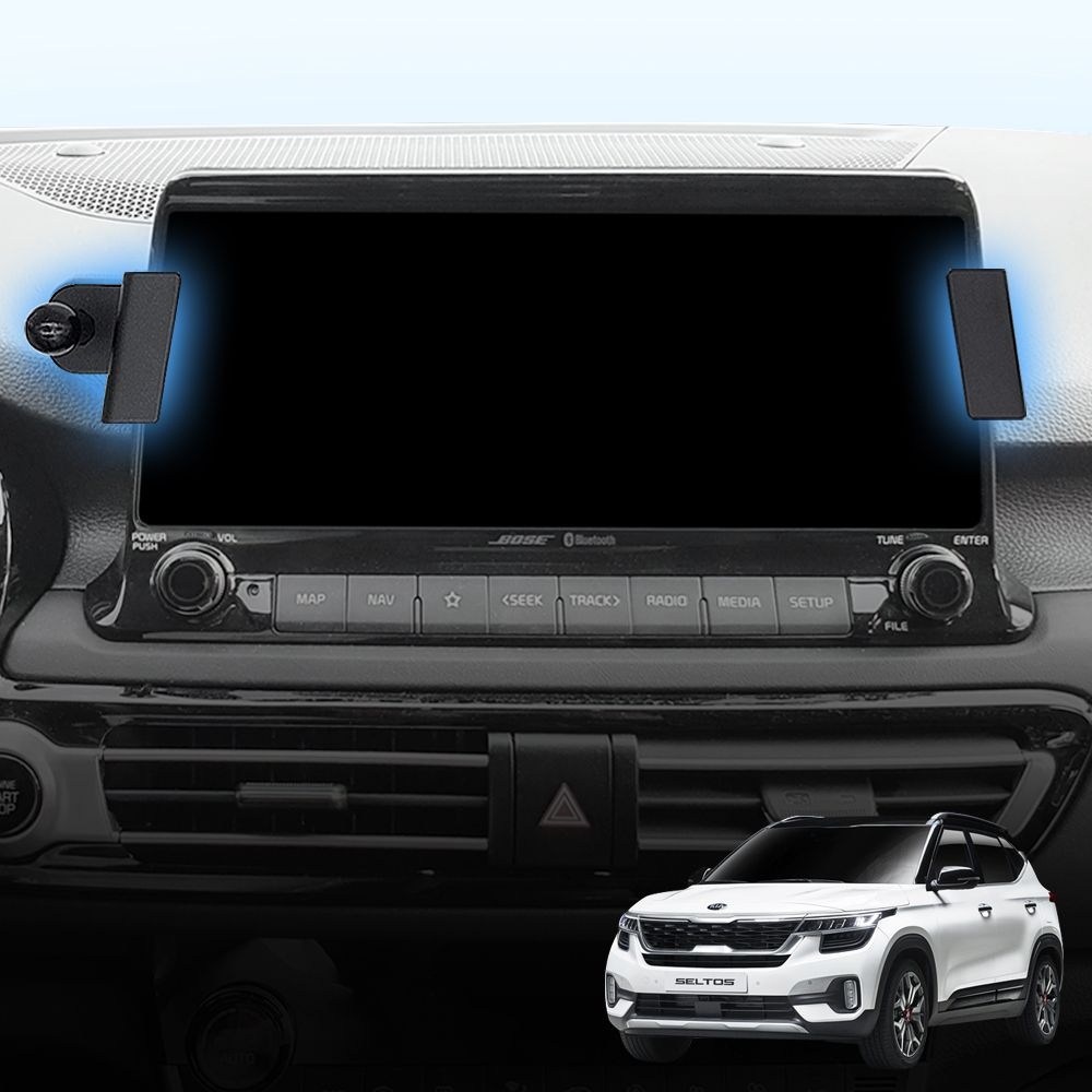 픽스 셀토스(19-22년 페리이전) 전용 핸드폰 무선충전거치대 세트