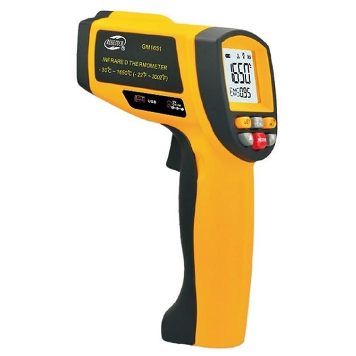 [대동상사] 적외선온도계 B-GM1651 -30~1650 비접촉식온도계  산업현장 건물관리 공장