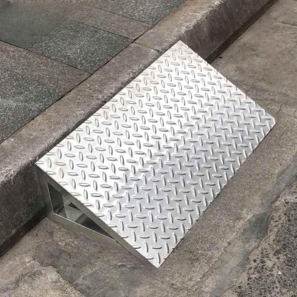 장애인 알루미늄경사로 자전거경사로 안전판 철판 반품