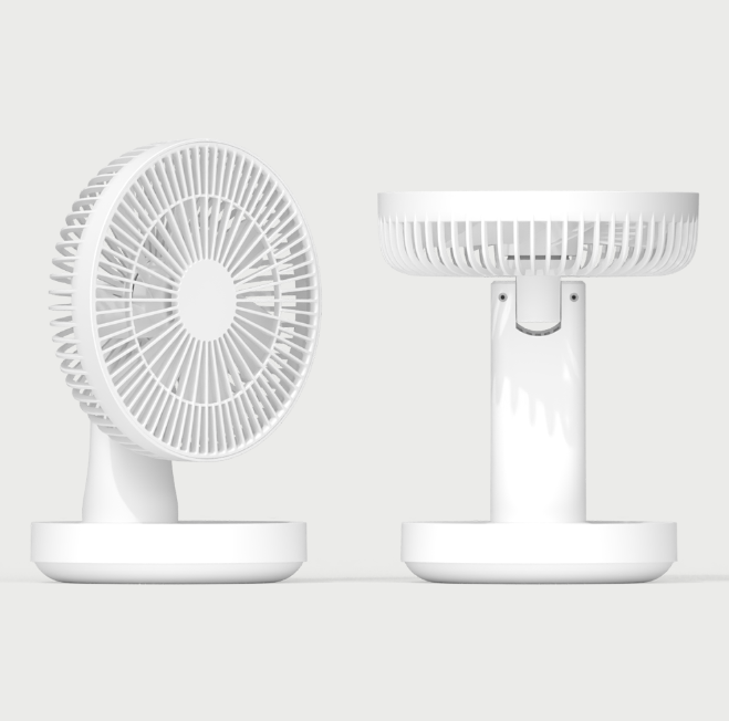 오아 턴에어 미니 탁상용 BLDC 무선 소형 자동 회전 선풍기 사무실 책상 테이블 데스크